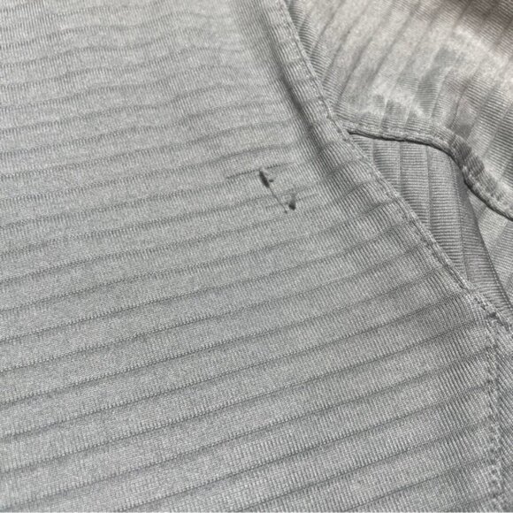 Salomon Athletic Fitted Hoodie XS Gray Silver Women - Picture 6 of 8